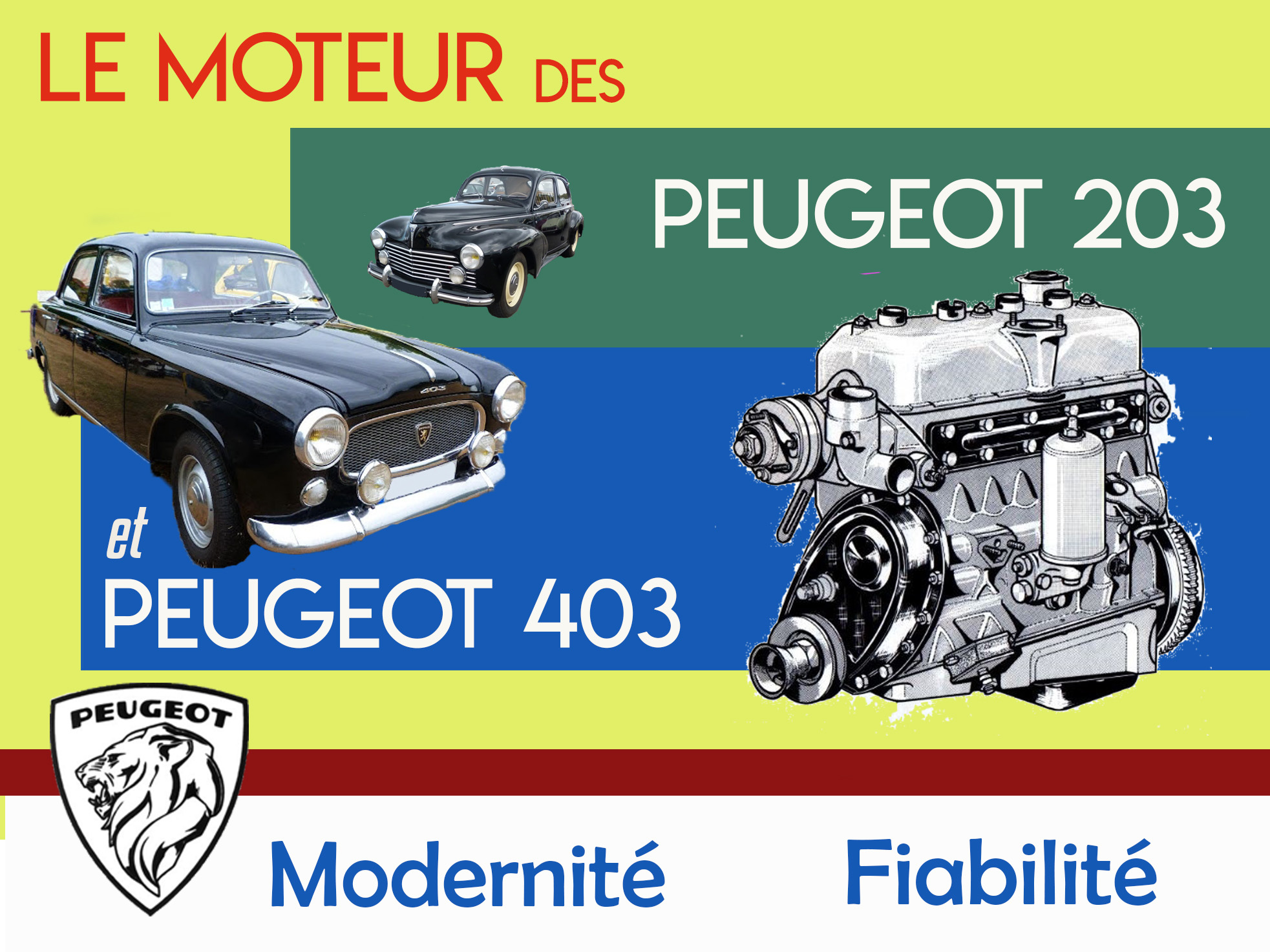 Peugeot 203 / Peugeot 403 - Embiellage Collector